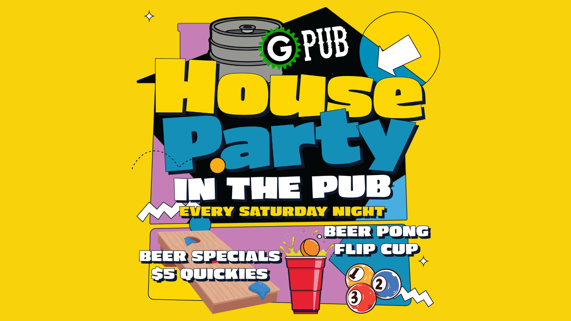 House Party at Plymouth G Pub