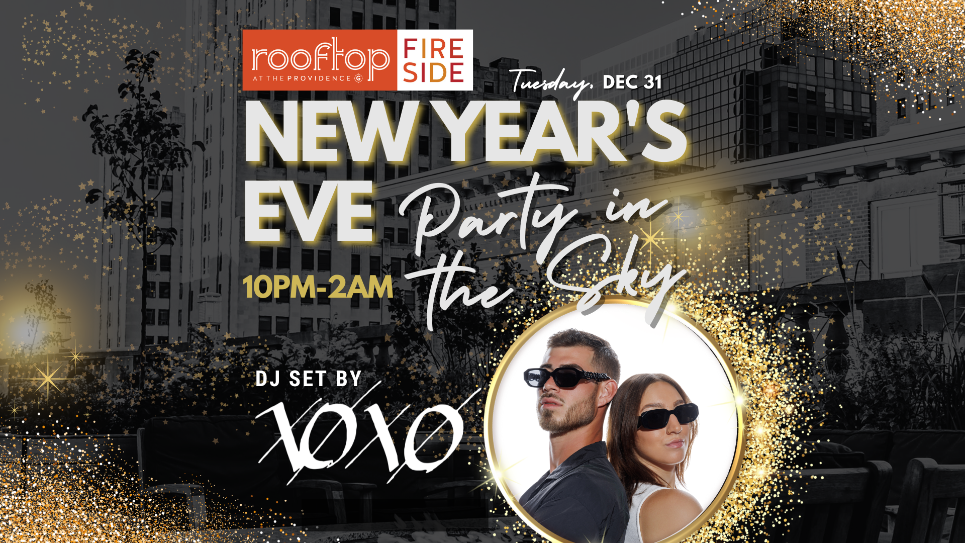 Rooftop NYE Party in the Sky