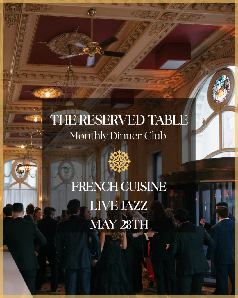 Reserved Table May 28th